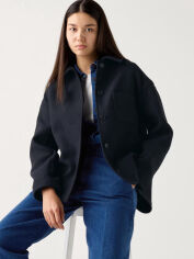 Акція на Куртка демісезонна жіноча Uniqlo 590210660 XS Синя від Rozetka