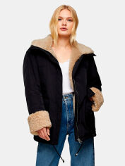 Акція на Куртка зимова жіноча Topshop FLAS-11L01TBLK 44 Чорна від Rozetka