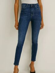 Акція на Джинси Skinny жіночі C&A 2179465_01 38 Темно-сині від Rozetka