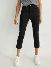 Акція на Джинси Slim Fit жіночі C&A 21969801c08 38 Чорні від Rozetka
