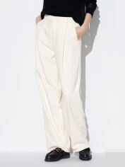 Акція на Джинси Baggy жіночі Uniqlo 628023684 XL Молочні від Rozetka