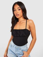 Акція на Топ жіночий Boohoo GZZ58073 40 Чорний від Rozetka