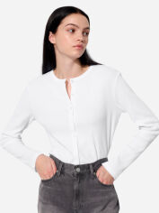 Акція на Кардиган в'язаний жіночий Uniqlo 951689602 M Білий від Rozetka