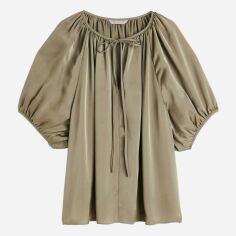 Акція на Блузка жіноча H&M 1144784wer M Хакі від Rozetka