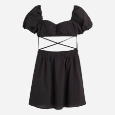 Акція на Сукня коротка літня жіноча H&M 10652795wer M Чорна від Rozetka