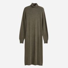 Акція на Сукня міді осіння жіноча H&M 10997716wer XS Хакі від Rozetka