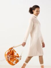 Акція на Плаття міді осіннє жіноче Uniqlo 344601436 XL Бежеве від Rozetka
