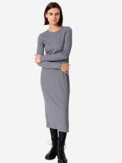 Акція на Сукня міді осіння жіноча Uniqlo 12559409 M Сіра від Rozetka