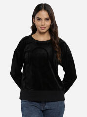 Акція на Світшот жіночий Calvin Klein 495326478 XL Чорний від Rozetka