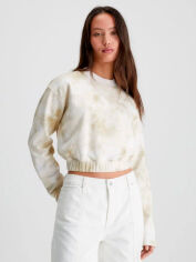 Акція на Світшот жіночий Calvin Klein 857097622 XL Бежевий від Rozetka