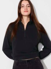 Акція на Світшот жіночий Uniqlo 390835983 L Чорний від Rozetka