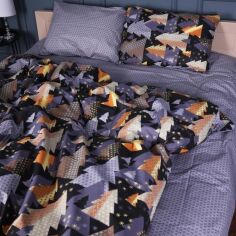 Акція на Комплект постільної білизни MirSon King Size 220х240 см 17-0680 Holiday Harmony Бязь від Rozetka