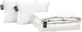Акція на Набір MirSon №9594 Luxury Exclusive Ковдра літня Полуторна 140х205 EcoSilk + Подушка 50х70 від Rozetka