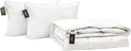 Акція на Набір MirSon №9524 Luxury Exclusive Ковдра всесезонна Полуторна 140х205 Silk Kapok + Подушка 50х70 від Rozetka