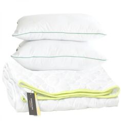 Акція на Набір MirSon №9588 Eco Line Ковдра літня Полуторна 140х205 Ecosilk + Подушка 50х70 від Rozetka