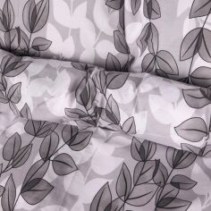 Акція на Підковдра MirSon King Size 220x240 см 17-0695 Silver Foliage Ranforce Elite від Rozetka