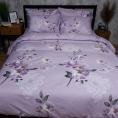 Акція на Постільний набір Moon&Star підковдра 160х220 + 2 наволочки 50х70 Satin Elite Floral Mist (MS-890000739) від Rozetka
