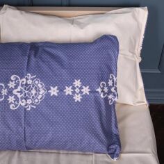 Акція на Наволочка MirSon 22-1394 Vintage Filigree сатин 60x60 см від Rozetka