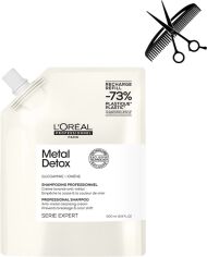 Акція на Професійний очищуючий шампунь L’Oreal Professionnel Paris Serie Expert Metal Detox Refill для всіх типів волосся 500 мл від Rozetka
