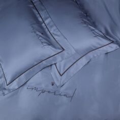 Акція на Простирадло на гумці MirSon Imperial Tencel №05 Sea wave 100x200 см від Rozetka