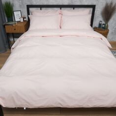 Акція на Набір Moon&Star Бязь Gold Люкс Soft Rose Простирадло 150х220 см + 2 наволочки 50х70 см (MS-880000421) від Rozetka