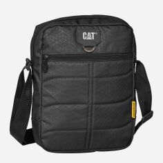Акція на Сумка планшет через плече чоловіча тканинна Caterpillar (CAT) Millennial Classic 84058-478 Чорна від Rozetka