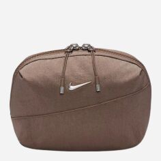 Акція на Спортивна сумка на пояс бананка Nike NK AURA WAISTPACK HM6120-214 Коричнева від Rozetka