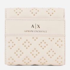 Акція на Гаманець жіночий для карток Armani Exchange 362196302 Молочний від Rozetka