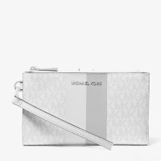 Акція на Гаманець жіночий зі штучної шкіри для карток Michael Kors 961796405 Білий від Rozetka