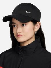 Акція на Кепка Nike U Nk Club Cap U Cb Sm Swsh L Fz5698-010 S-M Чорна від Rozetka