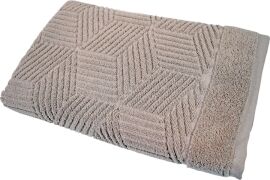 Акція на Рушник махровий GM Textile банний Уельс Бавовняний 70x140 см Шоколадний від Rozetka
