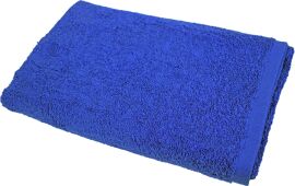 Акція на Рушник махровий GM Textile банний Бавовняний 70x140 см Синій від Rozetka