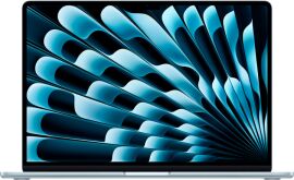 Акція на Ноутбук Apple MacBook Air 15.3" M4 16/512GB 2025 (MC7C4UA/A) Sky Blue від Rozetka
