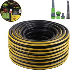 Акція на Шланг армований Alloid Pro 4-х шаровий "Ruby Ant" 3/4" 30 м + подарунок (WH-63320) від Rozetka