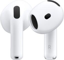 Акція на Навушники Apple AirPods (4-те покоління) (MXP63ZE/A) від Rozetka