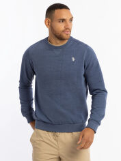 Акція на Світшот чоловічий U.S. Polo Assn 11D526-8R00A (Blue Water Heather) XL Синій від Rozetka