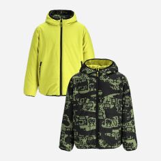 Акція на Дитяча демісезонна двостороння куртка для хлопчика Coccodrillo Outerwear Boy Junior WC5152501OBJ-022 134 см Різнокольорова від Rozetka