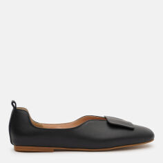 Акція на Жіночі балетки зі шкіри Ashoes 2299.2 39 25 см Чорні від Rozetka