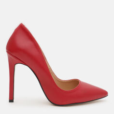 Акція на Жіночі човники зі шкіри Ashoes 2152 40 25.5 см Червоні від Rozetka