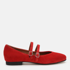 Акція на Жіночі туфлі Мері Джейн Ashoes 1056 36 23.5 см Червоні від Rozetka
