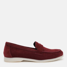 Акція на Жіночі лофери Ashoes Піано 38 24.5 см Бордо від Rozetka