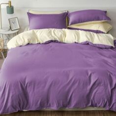 Акція на Комплект постільної білизни Mirson Сімейний 2 x 160x220 см Soft Elegance Margolles 12-0712 + 16-3310 Мікросатин від Rozetka