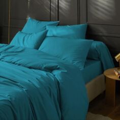 Акція на Комплект постільної білизни Mirson Сімейний 2 x 160x220 см Soft Elegance №18-4735 Capri Breeze Мікросатин від Rozetka