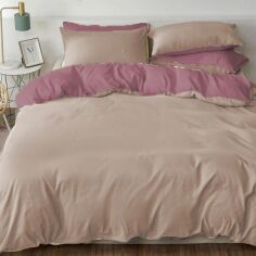 Акція на Комплект постільної білизни Mirson Сімейний 2 x 143x210 см Soft Elegance Nazaret 17-1608 +15-1214 Мікросатин від Rozetka
