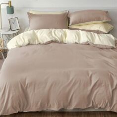 Акція на Комплект постільної білизни Mirson Сімейний 2 x 143x210 см Soft Elegance Temisas 12-0712 + 15-1214 Мікросатин від Rozetka
