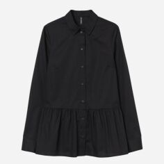 Акція на Сорочка жіноча H&M 9399723wer 38 Чорна від Rozetka