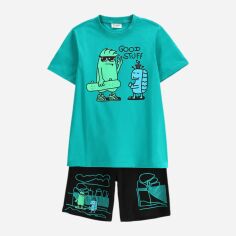 Акція на Дитяча літня піжама для хлопчика Coccodrillo Pajamas WC5448215PJS-022 116 см Різнокольорова від Rozetka