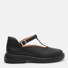 Акція на Жіночі туфлі Мері джейн зі шкіри Ashoes 3023 36 23.5 см Чорні від Rozetka