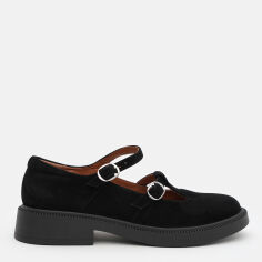 Акція на Жіночі туфлі Мері джейн Ashoes Кильен замша 40 25.5 см Чорні від Rozetka