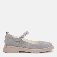 Акція на Жіночі туфлі Мері джейн PARADIZE SHOES T-504 40 25.7 см Сірі від Rozetka